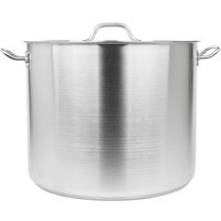 Marmite de cuisson industrielle commerciale grande capacité en acier inoxydable 304, ensemble de chauffe-plats et de marmites à soupe et à bouillon, vente en gros