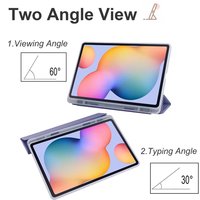 Plaque arrière de protection transparente de qualité supérieure pour Samsung Galaxy Tab S6 Lite 10.4 pouces P610 P615, coque rigide transparente