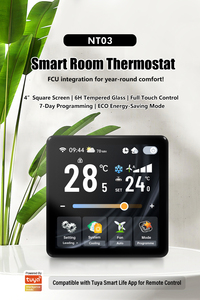 Nhà Thông Minh Wifi nhiệt sưởi ấm và làm mát thông minh hệ thống chuyển đổi geofencing và tự động lịch trình bơm nhiệt 2 ống 4 ống HVAC - Product Image 2