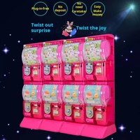 Offre Spéciale électronique pour distributeur automatique Gacha jouet cadeau à pièces avec capsule balle oeuf jeux populaires à pièces