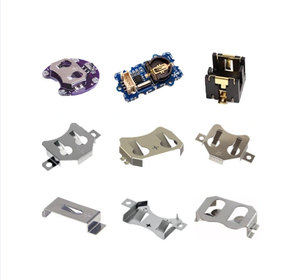 Reida CR2032 <span class=keywords><strong>CR123A</strong></span> CR2032 CR2450 CR2025 스프링 스틸 스테인리스 PCB 배터리 클립 AA AAA 배터리 홀더 - Product Image 4