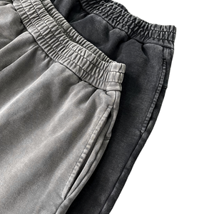 กางเกงวอร์มผู้ชายผ้าคอตตอนแบบลำลองสำหรับทุกเพศกางเกงวิ่งจ๊อกกิ้งผ้ายืดผ้าฟลีซแบบผูกเชือก - Product Image 4