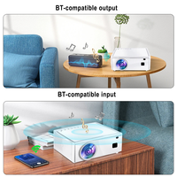 Everycom E700 2k Max Mise au point électrique HD Android 1080P WIFI Smart TV Vidéo 4K Projecteur 4K