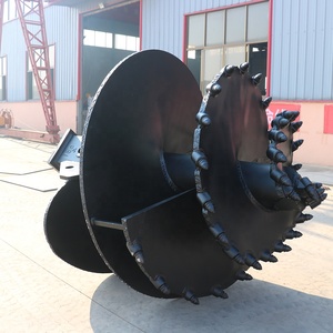 LIMTA Bored Pile Construction Double Start Single Spiral Conical <b>Auger</b> Teeth Rock <b>Drill</b> Rotary Drilling Rigs 1 Year Machinery - Product Image 2