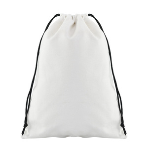 Eco-friendly Canvas <b>Drawstring</b> Pocket Custom Printing logo Reusable Cotton and Linen Storage <b>Bags</b> Printing Pattern - Product Image 5