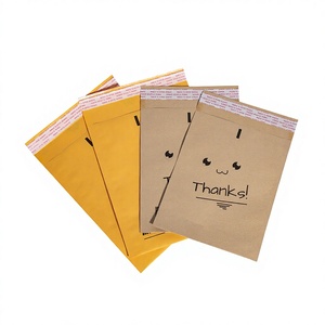 Custom Eco-Friendly Recycled Materials Kraft Paper Mailing Bags Biodegradable & Recyclable for Apparel Glasses & <b>Watches</b> - Product Image 1