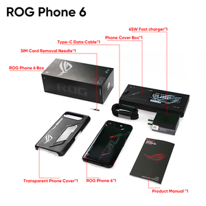 สมาร์ทโฟนเกมมิ่ง <span class=keywords><strong>ROG</strong></span> <span class=keywords><strong>6</strong></span> หน้าจอ AMOLED ขนาด <span class=keywords><strong>6</strong></span>.8 นิ้ว ความถี่รีเฟรช 165Hz แบตเตอรี่ 6000mAh รองรับการชาร์จ 65W ปลดล็อคแล้ว รองรับ 5G - Product Image 6