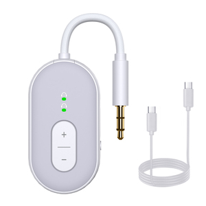 2025 mô hình mới nhất 2-in-1 không dây Transmitter <span class=keywords><strong>Receiver</strong></span> 3.5 mét aux loa xe hơi không dây cho <span class=keywords><strong>Bluetooth</strong></span> âm thanh Adapter khuếch đại xe hơi - Product Image 2
