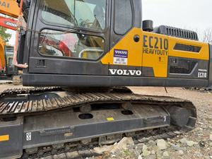 Excavadora Hidráulica de Orugas VOLVO EC210DLC de 21 Toneladas, Modelo 2022, Motor Japonés Original, Cucharón de 1.1m, Bien Mantenida, de Segunda Mano - Product Image 3