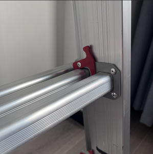 Bán hàng trực tiếp an toàn cao nhôm mở rộng gấp kết hợp thang hai-ba phần sản xuất sản phẩm loại thang - Product Image 3