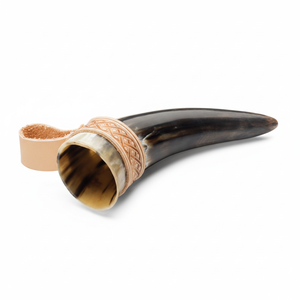 Cuerno para beber vikingo hecho a mano respetuoso con el medio ambiente personalizado de la mejor calidad, técnica tallada, hogar, restaurante, Hotel, uso directo de la India - Product Image 1