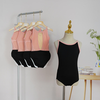 2025 nouveau Design sans manches dos ouvert filles danse vêtements d'entraînement Ballet justaucorps
