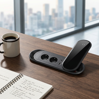 BNT Meilleure vente : Prise de courant encastrée pour table, unité de distribution d'alimentation de bureau avec USB A+C pour mobilier de bureau