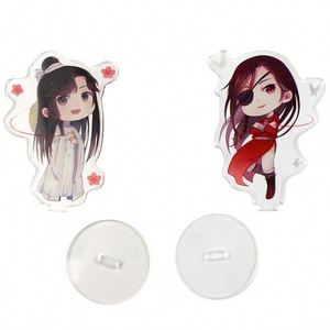 Support d'affichage en acrylique personnalisé pour la promotion d'anime, figurine de souvenir, panneau en plastique, support de figurine de dessin animé, modèle ange - Product Image 6