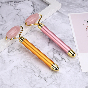 VIBRADOR ELÉCTRICO masajeador Facial 24K oro belleza energía <span class=keywords><strong>Bar</strong></span> Natural Jade piedra de <span class=keywords><strong>Bar</strong></span> de belleza para <span class=keywords><strong>la</strong></span> cara de elevación - Product Image 3