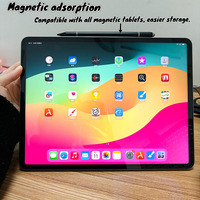 3 en 1 Meilleur stylet pour téléphone capacitif Tablette crayon Stylet souple Stylo à bille en métal avec embouts rechargeables Stylet en aluminium
