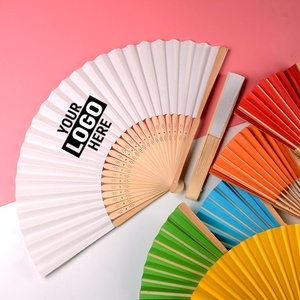 Summer Folding Hand Fans for <b>Wedding</b> & Party Japanese Chinese Vintage Style Bamboo Crafts Handheld Fans - Product Image 6