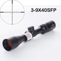 Hunting Scope 3-9x40 SFP Crosshair Reticle 1-inch Tube Fast-focus Eyepiece Aluminum Alloy Long Range Scope