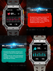 Reloj Inteligente Android con Pantalla AMOLED de 2.13 Pulgadas, Resistente al Agua 1 ATM, Forma Cuadrada, 3 Meses de Duración de la Batería, Rastreador de Actividad - Product Image 3