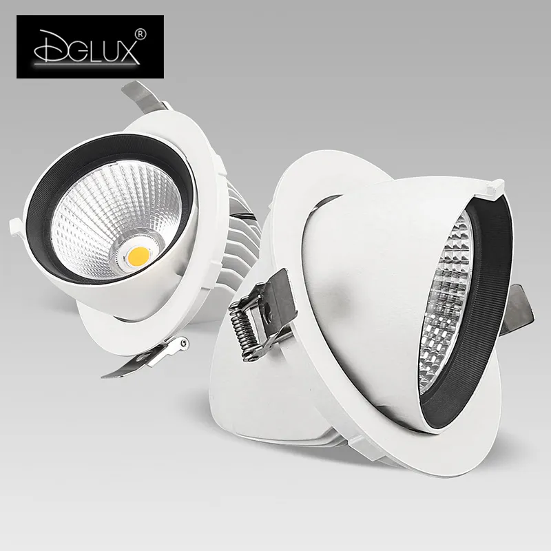 Modern stil gömme 15w 25w 30w 40w 60w Downlight Led çin Downlight fikstür otel için perakende Showroom