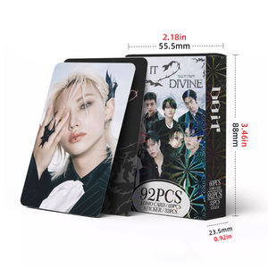 92 Piezas/Set de Tarjetas LOMO y Pegatinas de Kpop StrayKids, Álbum Hyunjin <span class=keywords><strong>Bangchan</strong></span> Felix DO IT, 60 Fototarjetas, 32 Calcomanías, Colección para Fans - Product Image 4