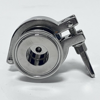Piège à vapeur sanitaire en acier inoxydable SS316L de haute qualité, raccord à pince 1/2 pouce TC25.2MM, pour l'industrie agroalimentaire, fabriqué en Chine