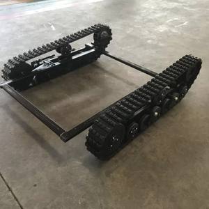 Робот Платформа резиновый корпус Запчасти для ходовой на гусеничном ходу DP-PY-100(1) для газонокосилка с высокой производительностью - Product Image 3