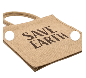 Sacs en jute 100 % biodégradables, réutilisables, écologiques, pour courses, emballage cadeau et promotions commerciales - Product Image 5
