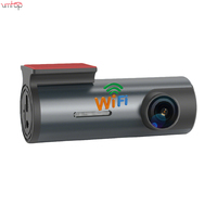 Caméra de voiture 360° avec enregistreur de conduite Wi-Fi, DVR HD 1296P, Dashcam, Enregistreur vidéo automatique, Surveillance de stationnement 24H, Boîte noire