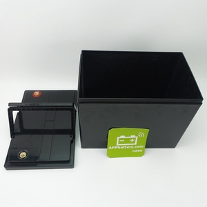 Caja de batería de litio vacía de 12V 70Ah, grupo 24, material ABS IP65, para paquete de baterías Lifepo4 prismáticas cilíndricas DIY ENJ EJ12-70B - Product Image 2