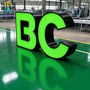 Enseigne LED 3D personnalisée à éclairage frontal avec capuchon de finition, étanche IP65 pour entreprises, salons de coiffure, salons de beauté, salons de manucure et salles de sport - Product Image 3
