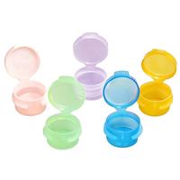 Conteneur d'emballage en plastique à couvercle articulé pour concentrés, 1g, 3g, 5g, 10g, en PP, distributeur en plastique