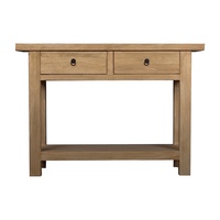 Table basse pour ordinateur portable en bois rustique antique récupéré avec un seul tiroir