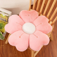 Coussin en peluche personnalisé en forme de fleur Merlocool, coussin en peluche courte et douce en forme de marguerite pour canapé, lit, décoration de dortoir, 35 cm, 50 cm