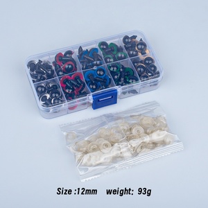 DIY 100 cinq couleurs en plastique coloré <span class=keywords><strong>sécurité</strong></span> oeil jouet poupée artisanat ours en peluche jouet en peluche faisant animal <span class=keywords><strong>Amigurumi</strong></span> accessoires - Product Image 5