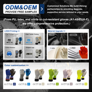<span class=keywords><strong>Guantes</strong></span> de Seguridad con Protección Extendida para Brazos, Acabado Azul Arena, para Limpieza Profunda Profesional y Pesca, Venta al Por Mayor - Product Image 5
