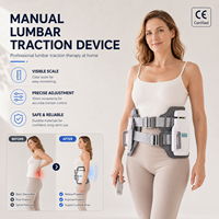 VCORE BAC-Y/S Appareil de Rééducation par Traction Lombaire - Construction Métallique - Support de Redressement du Dos Médical de Classe I à Moteur