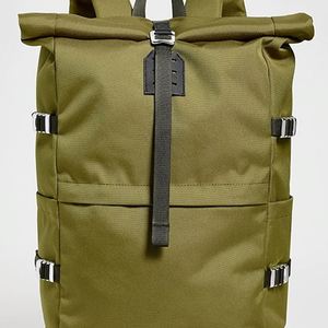 Custom Eco-Friendly Lightweight <b>Large</b> Rolltop <b>Backpack</b> Men <b>Women</b> Waterproof Nylon Zipper Casual Daypack Travel Hiking Laptop - Product Image 2