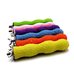 Accessori per Gabbie di Uccelli, Supporto in Legno Ruvido per Pappagalli e Piccoli Animali, Decorazione Sospesa - Product Image 3