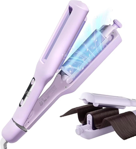 Rizador de Pelo Multifuncional con Tamaños Ajustables de 0.75, 1, 1.5 y 1.25 Pulgadas, Rizador Iónico para Ondas Profundas y Rizos Tipo Huevo - Product Image 1