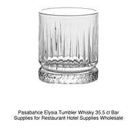 Verre à whisky Elysia 35,5 cl H 9,8 cm Ø 8,4 cm Pasabahce