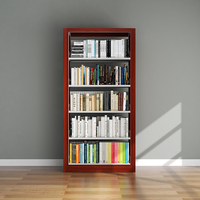 Étagère à livres en acier blanc moderne, directement de l'usine |   Bibliothèque robuste pour le bureau à domicile et le rangement du salon