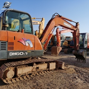 Excavadora Pequeña Usada Doosan DH60 de 6 Toneladas, Modelo 2023, Cucharón de 0.16m, Excavadora Hidráulica Original de Segunda Mano - Product Image 6