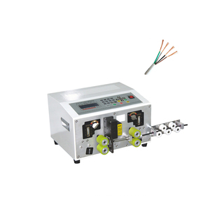 Automatic <strong>Computer</strong> High Speed <strong>Low</strong> <strong>Price</strong> 16sqmm Two Electronic Cables Wires Automatic Cutting and Stripping Machine - Product Image 1
