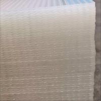 Feuille acrylique nervurée en forme de U et en forme de V, transparente et colorée, pour la décoration d'hôtel