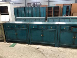 Chinese Asian Antique High Grade <strong>Retro</strong> Furniture Wood Hand Painted <strong>Sideboard</strong> - Product Image 4