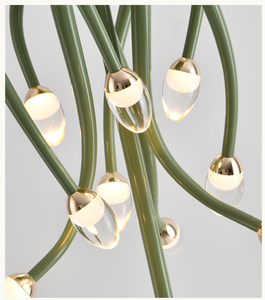 Lampu gantung Modern modis, lampu gantung ubur-ubur ruang tidur ruang tamu - Product Image 3