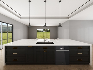 CBMmart Modern House Design Matte Lacquer Kitchen Unique <strong>Style</strong> Cabinet Storage - Product Image 5
