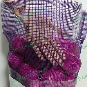 ถุงตาข่ายพอลิโพรไพลีน PP leno แบบทอสีแดงบรรจุภัณฑ์20กก. 50กก. พิมพ์ลายได้ตามต้องการ - Product Image 6