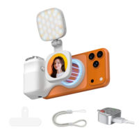 Meilleur prix pour une poignée magnétique pour appareil photo de téléphone avec télécommande amovible capable de contrôler toutes les fonctions de l'appareil photo du téléphone pour iPhone et Android